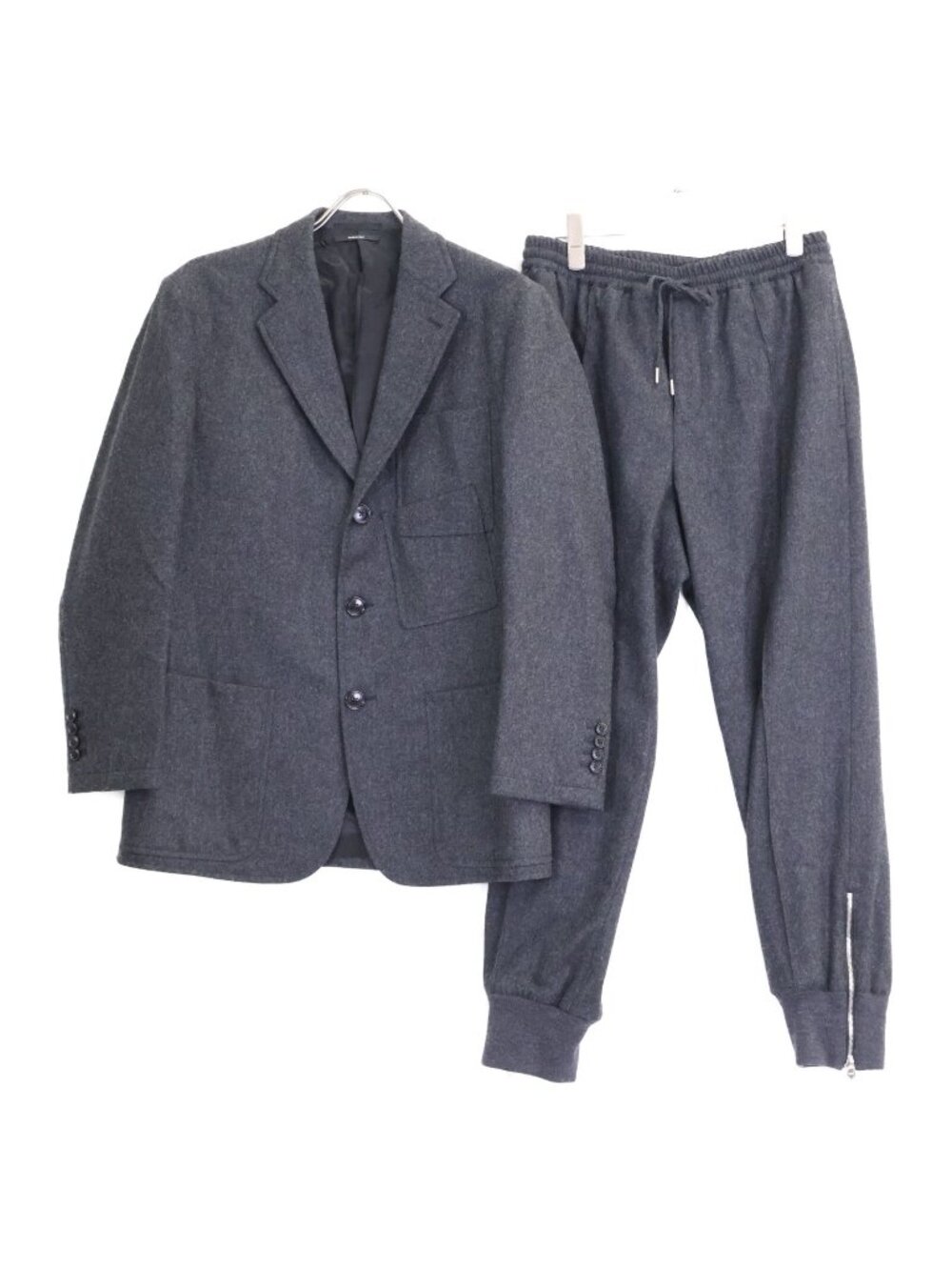 Hermes U-l Tailored Jacket Jog Pants Set